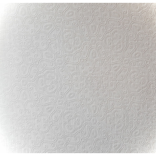 Fehér, mintás, strukturált felületű tapéta