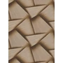 Kép 1/3 - Aranybarna 3d geometriai mintás tapéta