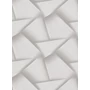 Kép 1/3 - Drapp szürkésbarna 3d geometriai mintás tapéta