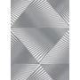 Kép 1/3 - Drapp szürke 3d geometriai mintás tapéta