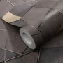 Kép 4/4 - Szürke szürkésbarna arany 3D kő mintás tapéta