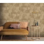 Kép 2/4 - arany homokszínű mély karamell és arany tónusú tapéta