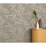 Kép 3/4 - szürkésbézs szürkésbarna bézs és aranybarna tónusú finom fényű tapéta