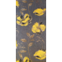 Kép 1/2 - Fekete alapon sárga arany virágos tapéta
