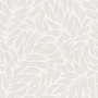 Kép 1/2 - Krémfehér bézs és szürkésbézs tónusú leveles tapéta