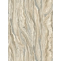 Kép 1/4 - Barázda mintás, drapp, bézs, cappuccino, ezüst színű tapéta