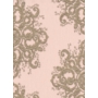 Kép 1/4 - Rózsaszín alapon, arany, barokk mintás tapéta