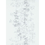 Kép 1/2 - Fehér, világosszürke, csillogó, levél mintás tapéta