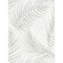 Kép 1/2 - Drapp, szürke, fehér szürkésbarna, leveles tapéta