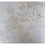 Kép 1/2 - Bézs alapon, drapp, barna, csillogó virágos tapéta