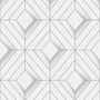 Kép 1/2 - bézs, szürke, ezüst geometriai mintás tapéta
