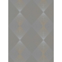 Kép 1/4 - Szürke, arany, ezüst, geometriai mintás tapéta