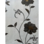 Kép 2/2 - Fehér alapon fekete arany virágos tapéta