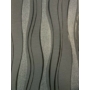 Kép 2/2 - Fekete alapon ezüst hullámos tapéta