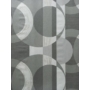 Kép 2/2 - Fehér szürke körös modern mintás tapéta