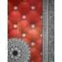 Kép 2/2 - Piros fekete Versace mintás tapéta