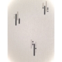 Kép 1/2 - Fehér alapon, fekete, szürke mintás tapéta