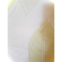 Kép 2/2 - Zöld leveles tapéta fehér alapon