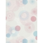Kép 1/3 - fehér, kék, rózsaszín, körös tapéta