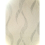 Kép 4/4 - Fehér alapon modern szürke hullámos tapéta