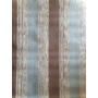 Kép 3/3 - Fehér, barna, kék, ezüst csíkos tapéta